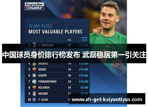 中国球员身价排行榜发布 武磊稳居第一引关注